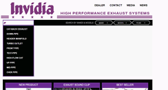 Desktop Screenshot of invidia-usa.com